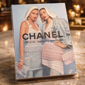 NWT Chanel: The Karl Lagerfeld Campaigns Designer Coffee Table Book